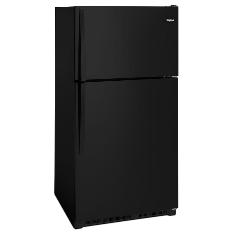 Whirlpool 33-inch, 20.5 cu.ft. Freestanding Top Freezer Refrigerator with Flexi-Side™ Bin WRT311FZDB IMAGE 2