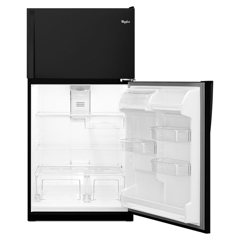 Whirlpool 33-inch, 20.5 cu.ft. Freestanding Top Freezer Refrigerator with Flexi-Side™ Bin WRT311FZDB IMAGE 3