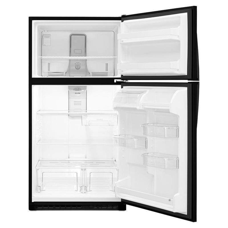 Whirlpool 33-inch, 20.5 cu.ft. Freestanding Top Freezer Refrigerator with Flexi-Side™ Bin WRT311FZDB IMAGE 5