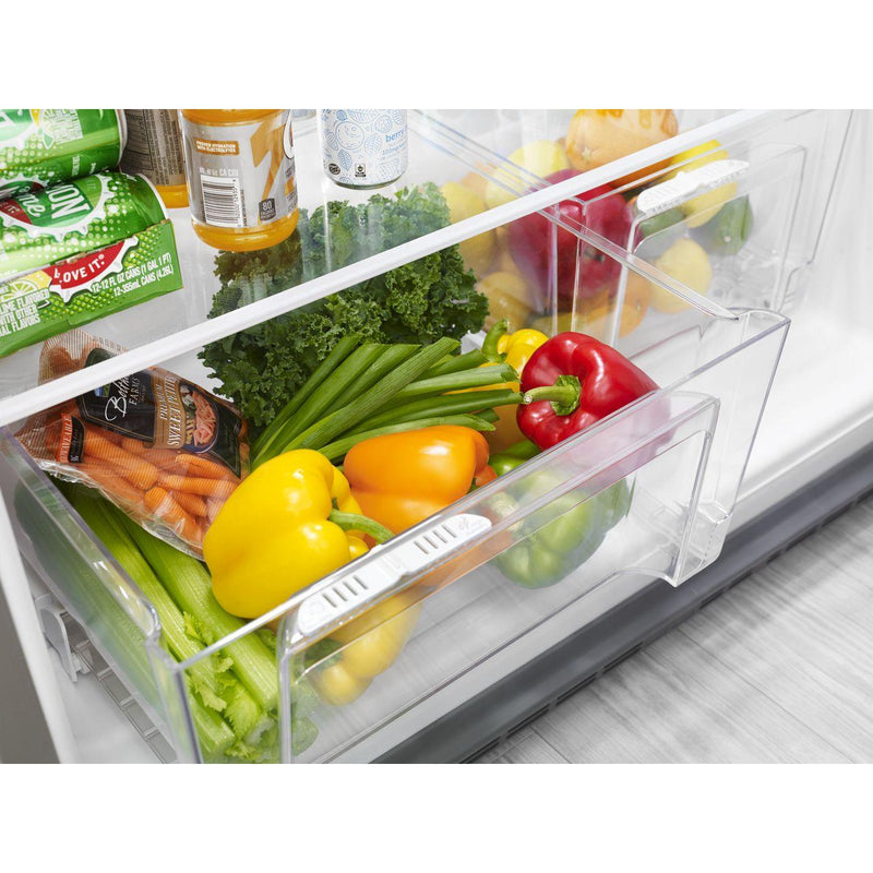 Whirlpool 33-inch, 20.5 cu.ft. Freestanding Top Freezer Refrigerator with Flexi-Side™ Bin WRT311FZDM IMAGE 10