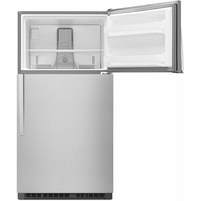 Whirlpool 33-inch, 20.5 cu.ft. Freestanding Top Freezer Refrigerator with Flexi-Side™ Bin WRT311FZDM IMAGE 2