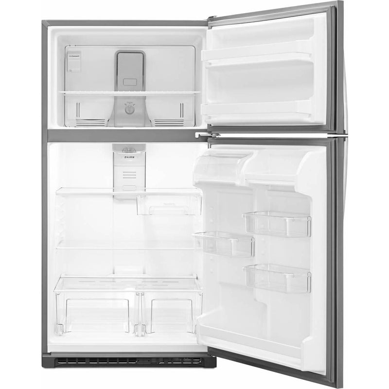 Whirlpool 33-inch, 20.5 cu.ft. Freestanding Top Freezer Refrigerator with Flexi-Side™ Bin WRT311FZDM IMAGE 3