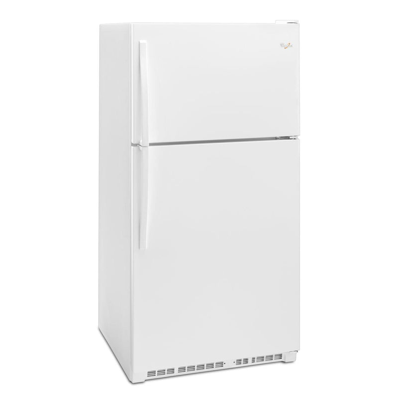 Whirlpool 33-inch, 20.5 cu.ft. Freestanding Top Freezer Refrigerator with Flexi-Side™ Bin WRT311FZDW IMAGE 2