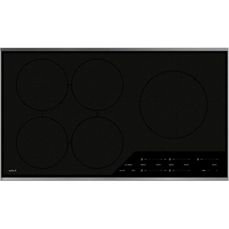 Wolf 36-inch Built-In Induction Cooktop CI365T/S IMAGE 1