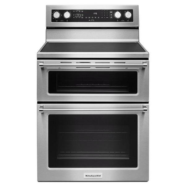 KitchenAid 30-inch Freestanding Electric Range KFED500ESS IMAGE 1