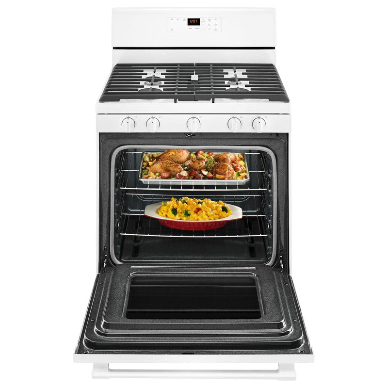 Maytag 30-inch Freestanding Gas Range MGR6600FW IMAGE 4