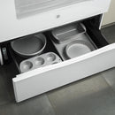  GE 30-inch Freestanding Electric Range with Smooth Top JCBS630DKWW IMAGE 2