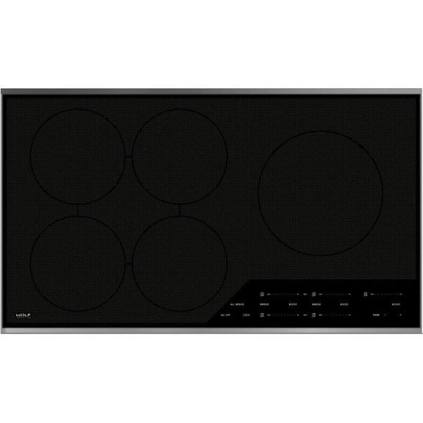 Wolf 36-inch Built-In Induction Cooktop CI365TF/S IMAGE 1