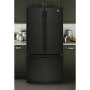  GE 33-inch, 18.6 cu. ft. Counter-Depth French-Door Refrigerator GWE19JGLBB IMAGE 8