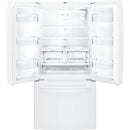  GE 33-inch, 18.6 cu. ft. Counter-Depth French-Door Refrigerator with Ice Maker GWE19JGLWW IMAGE 2