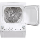  GE Stacked Washer/Dryer Electric Laundry Center GUD24ESMMWW IMAGE 2