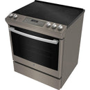  GE 30-inch Slide-in Electric Range with Self-cleaning oven and steam clean option JCS840EMES IMAGE 2