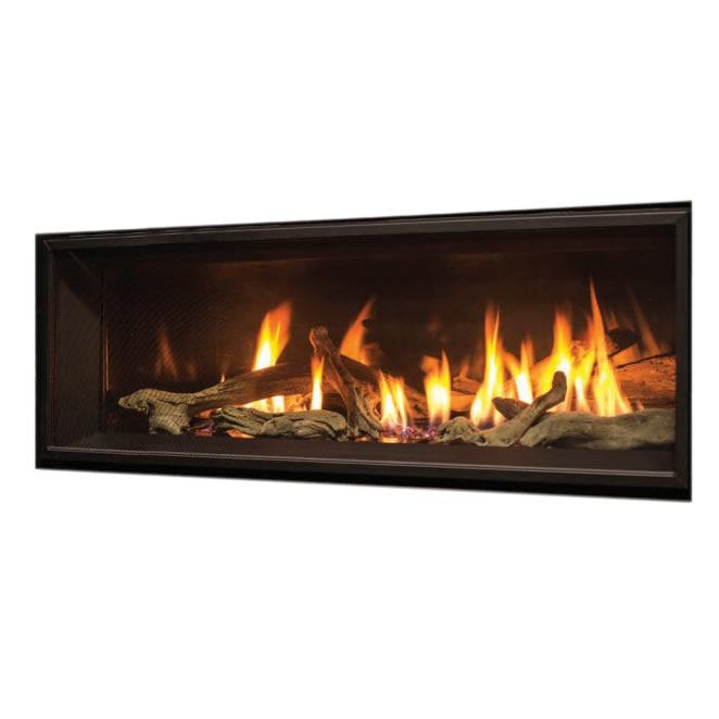 Enviro Freestanding Gas Fireplace C44 Linear Gas Fireplace IMAGE 1