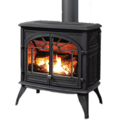 Enviro Westport Cast Iron Freestanding Gas Fireplace Westport IPI Cast Iron Gas Freestanding Stove IMAGE 1