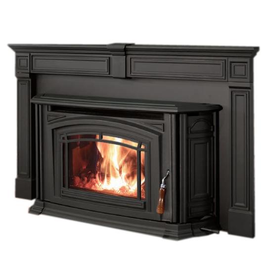  Enviro Fireplaces Wood Boston 1200 Wood Fireplace Insert IMAGE 1
