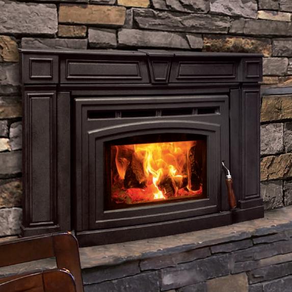  Enviro Fireplaces Wood Cabello 1200 Wood Fireplace Insert IMAGE 1