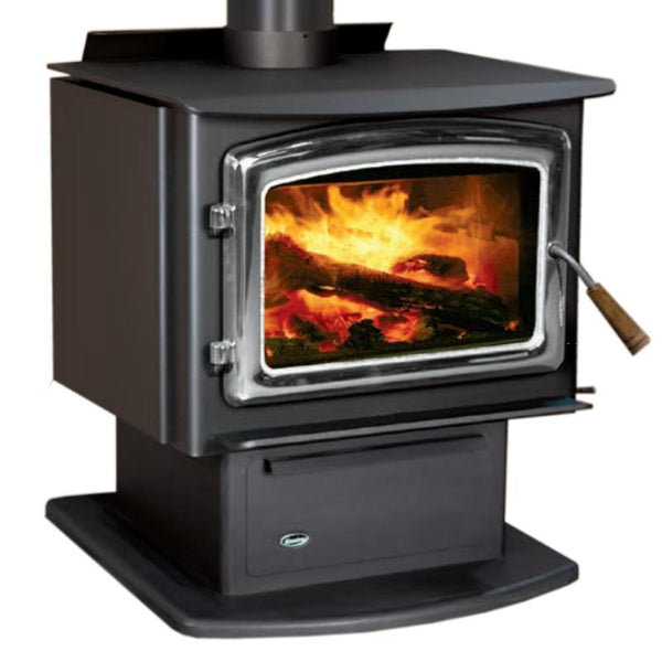  Enviro Fireplaces Wood Kodiak 1200 Wood Freestanding Stove IMAGE 1