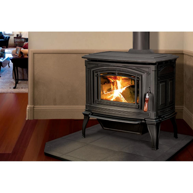  Enviro Fireplaces Wood Boston 1200 Wood Freestanding Stove IMAGE 2