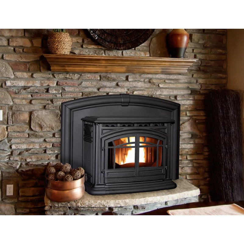 Enviro Fireplaces Wood Pellets M55 Cast Iron Pellet Fireplace Insert IMAGE 1