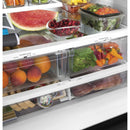 GE 36-inch, 27 cu.ft. Freestanding French 3-Door Refrigerator with Internal Water Dispenser GNE27JGMBB IMAGE 7