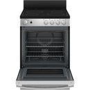  GE 24-inch Freestanding Electric Range with Removable Backguard JCAS640RMSS IMAGE 2
