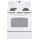  GE 30-inch Freestanding Electric Range JCBP240DMWW IMAGE 1