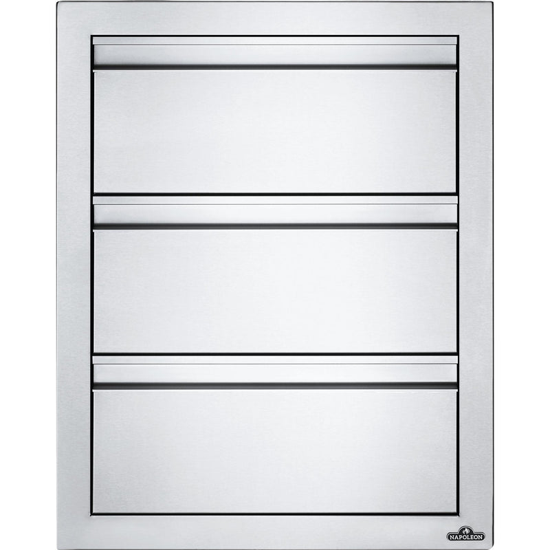  Napoleon Outdoor Kitchen Components Storage Drawer(s) BI-1824-3DR IMAGE 2