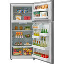  GE 30-inch 18 cu. ft. Top Freezer Refrigerator GTE18FSLKSS IMAGE 3