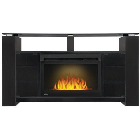 Napoleon Foley Freestanding Electric Fireplace Foley NEFP27-1015B Electric Fireplace Entertainment Package IMAGE 1