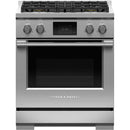 Fisher & Paykel 30-inch Freestanding Dual-Fuel Range with 4 Burners RDV3-304-N IMAGE 1