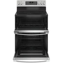  GE 30-inch Freestanding Electric Range with Convection Technology JBS86SPSS IMAGE 2