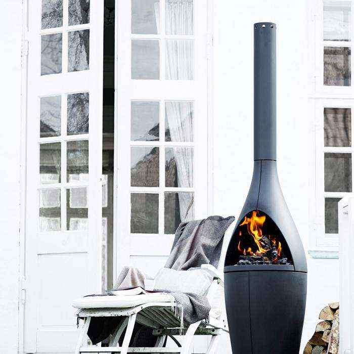 Morso Kamino - 62983231 an Outdoor Fireplace made of cast iron