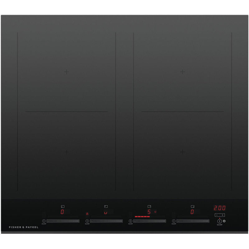 Fisher & Paykel 24-inch Built-in Electric Induction Cooktop with 4 Cooking Zones CI244DTB4 IMAGE 1