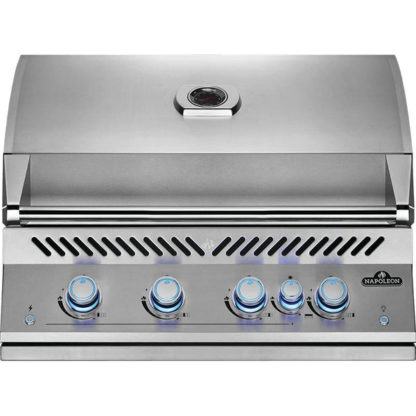 Napoleon 66,000 BTU Built-in Natural Gas Grill with Infrared Rear Burner BIG32RBNSS IMAGE 1