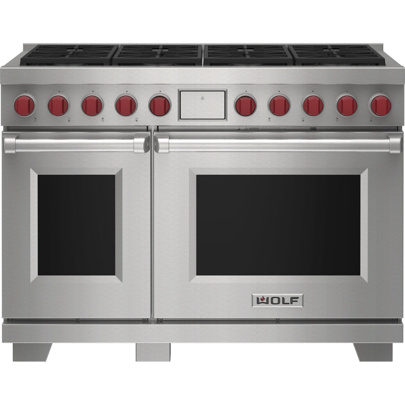 Wolf 48-inch Dual Fuel Range DF48850/S/P/LP IMAGE 1