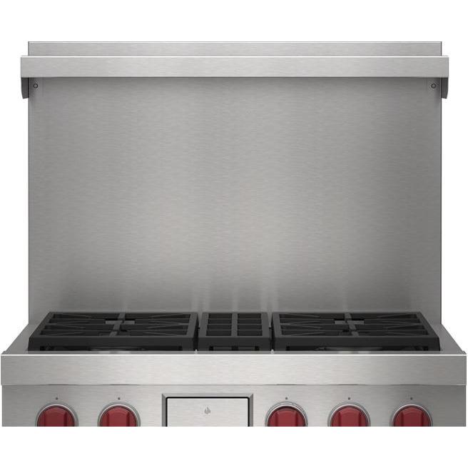 Wolf 30" x 20" Dual Fuel Range Riser with Shelf 9016118 IMAGE 1