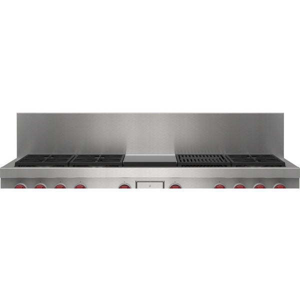 Wolf 60" x 10" Dual Fuel Range Riser 9016126 IMAGE 1