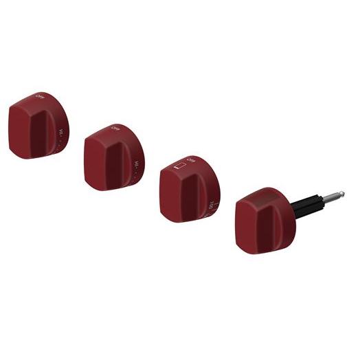 Wolf 30-inch Dual Fuel Red Knobs 9039689 IMAGE 1