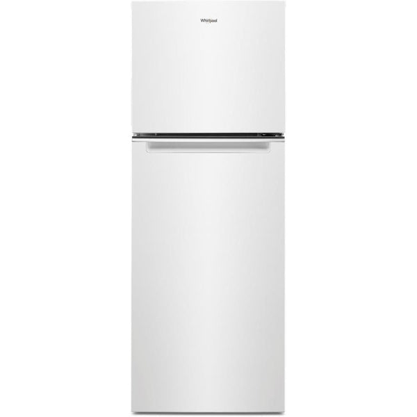 Whirlpool 24-inch, 12.9 cu.ft. Freestanding Top Freezer Refrigerator WRT313CZLW IMAGE 1