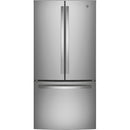  GE 33-inch, 18.6 cu. ft. Counter-Depth French-Door Refrigerator GWE19JYLFS IMAGE 1