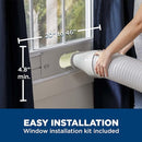 GE 10000 BTU Portable Air Conditioner White - APCA10YBMW