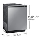  Samsung Built-in Dishwasher with Wi-Fi Connectivity DW80B6060US/AC IMAGE 3