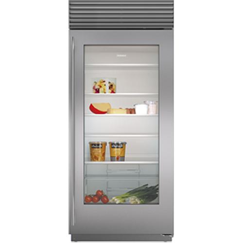 Sub-Zero 36-inch Built-in All Refrigerator with Glass Door CL3650RG/S/T/R IMAGE 1