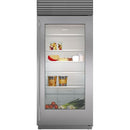 Sub-Zero 36-inch Built-in All Refrigerator with Glass Door CL3650RG/S/P/R IMAGE 1