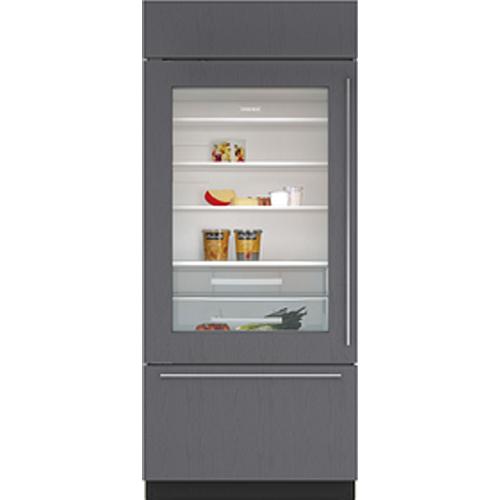 Sub-Zero 36-inch Built-in Bottom Freezer Refrigerator with Glass Door CL3650UG/O/L IMAGE 1