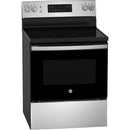  GE 30-inch Freestanding Electric Range with Self-Clean JCB630SVSS IMAGE 2