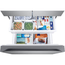  Samsung 33-inch, 25 cu. ft. French 3-Door Refrigerator with Dual Auto Ice Maker with Ice Bites™ RF25C5151SR/AA IMAGE 5