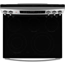  GE 30-inch Freestanding Electric Range with True European Convection Technology JCB840STSS IMAGE 3