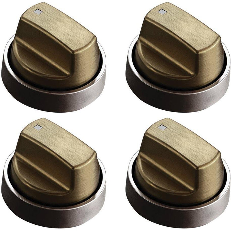 Wolf Brushed Brass Knob Kit 9056357 IMAGE 1