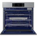  Samsung 5.1 cu. Ft. 7 Series Single Wall Oven with AI Camera, Flex Duo, and Steam Cook NV51CG700SSRAA IMAGE 5